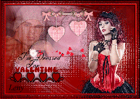 Dressed for Valentine